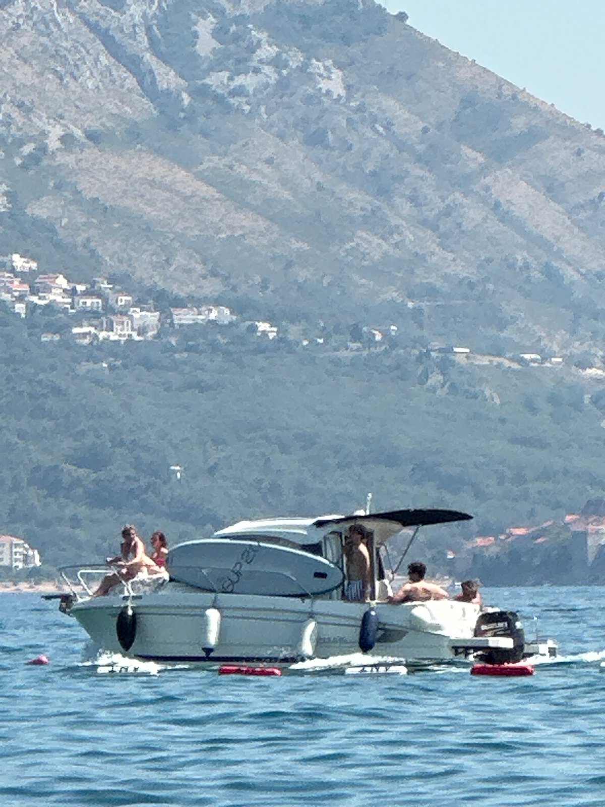 Afternoon water sports in full swing off Boreti's coast