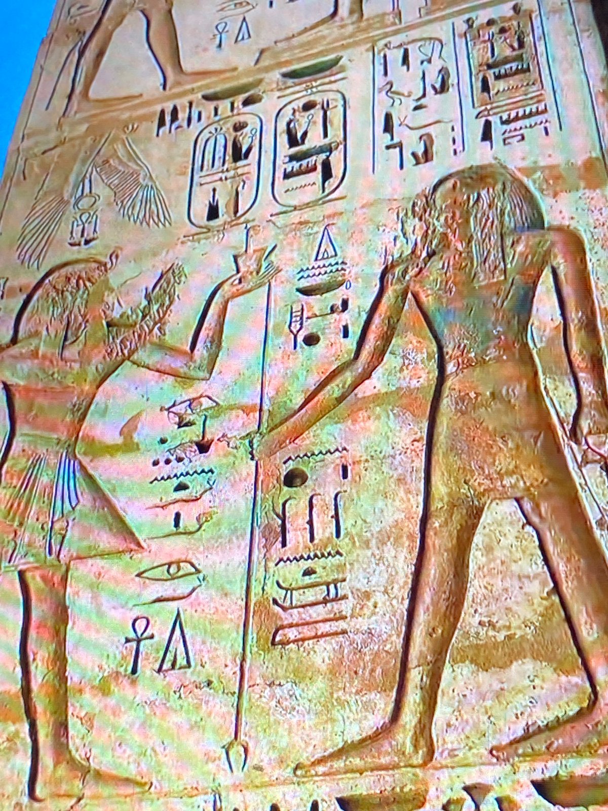 Egyptian reliefs and mountain landscapes documented in Tinaquillo