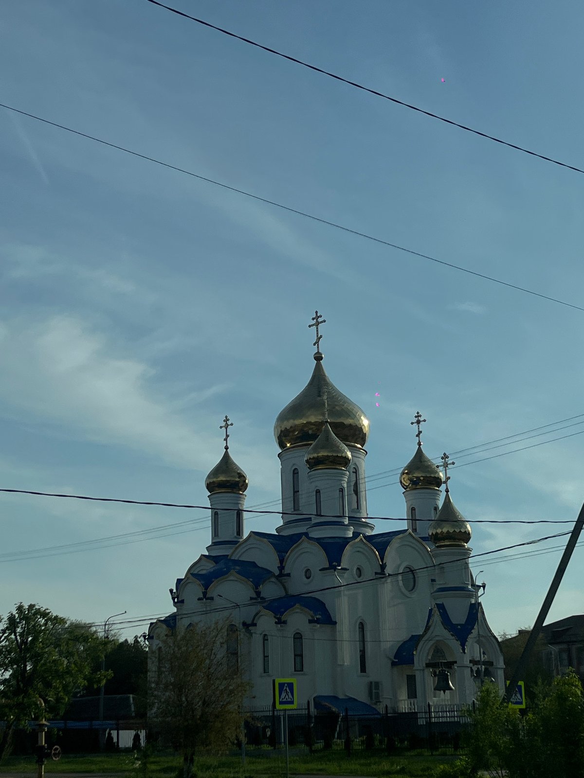 Orthodox cathedral documented by visitors in Novopokrovskaya, Russia