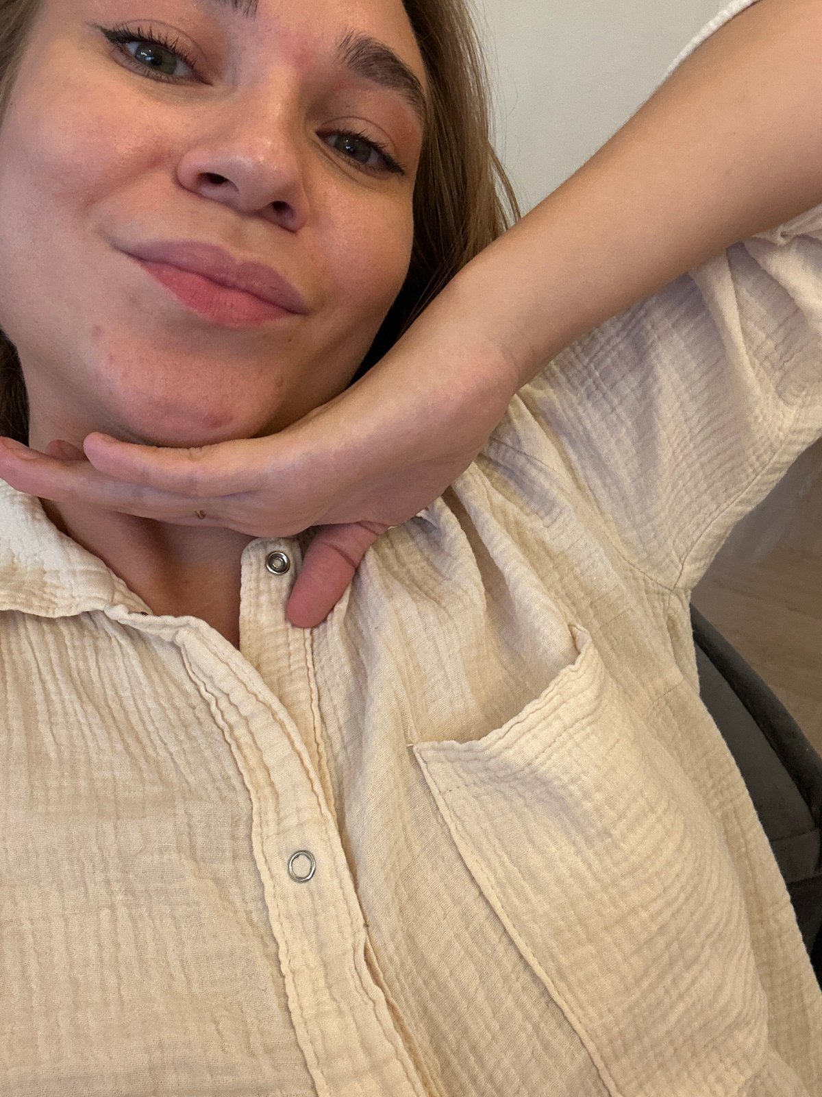 Casual afternoon snapshots at home in Kharnavy, Russia