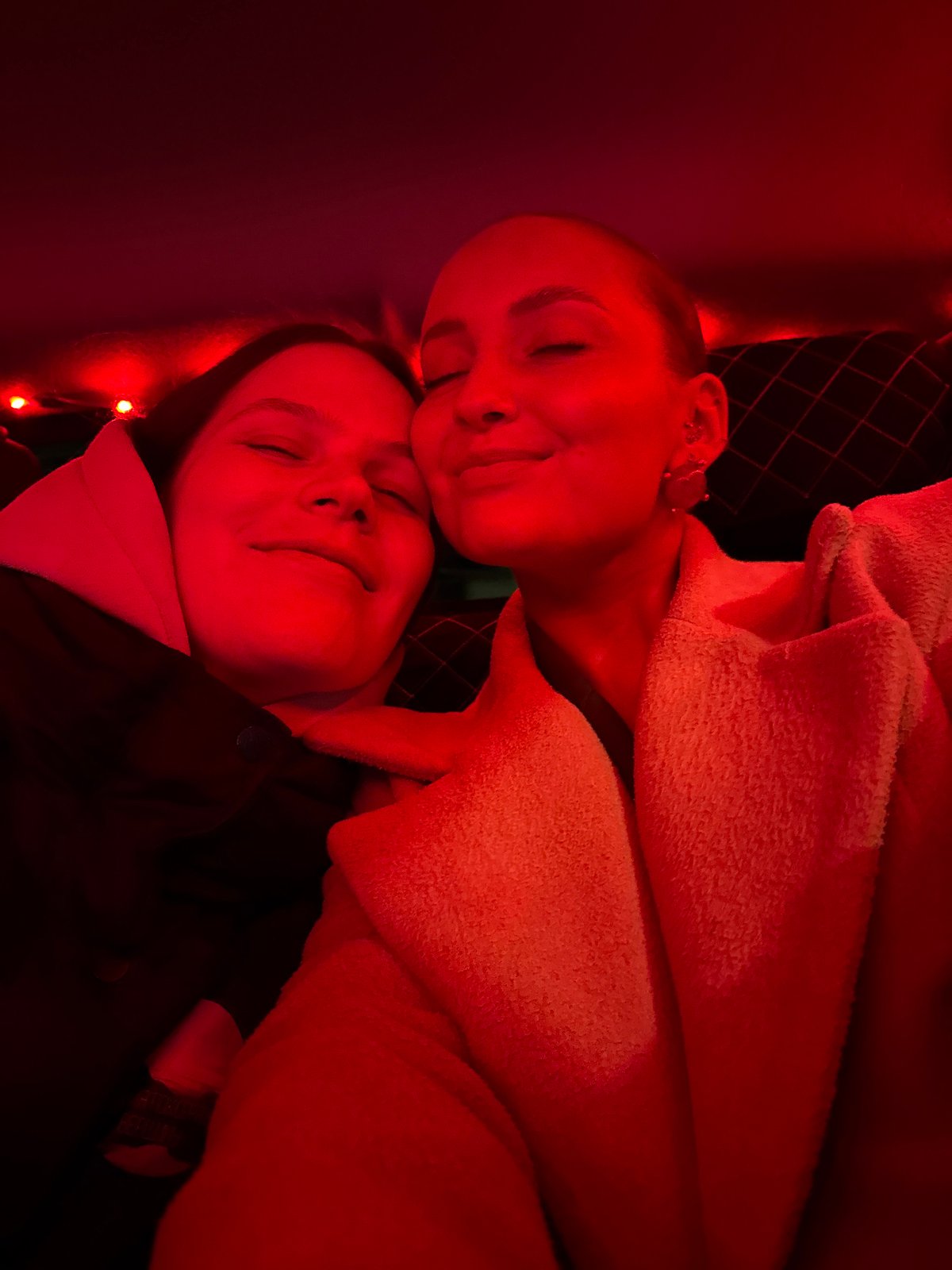 Intimate moment captured between two people in Chaikovsky