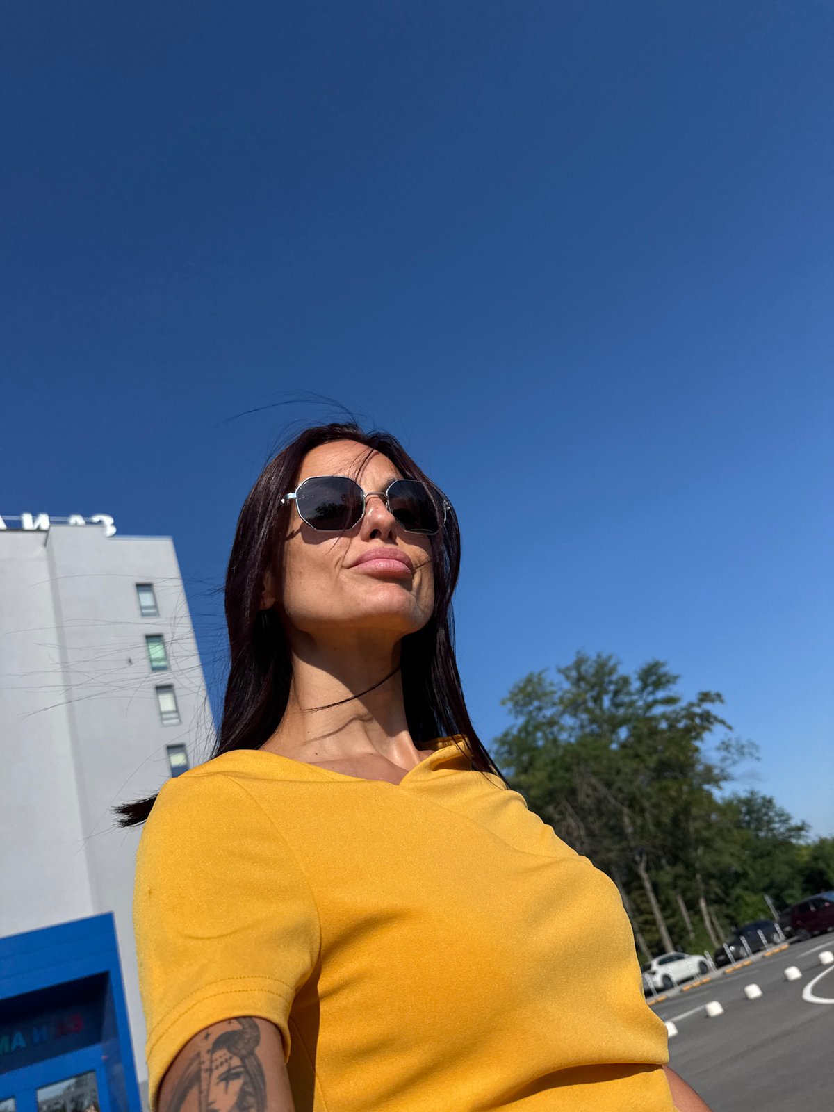 Outdoor selfies and a medical workplace in Pleven, Bulgaria
