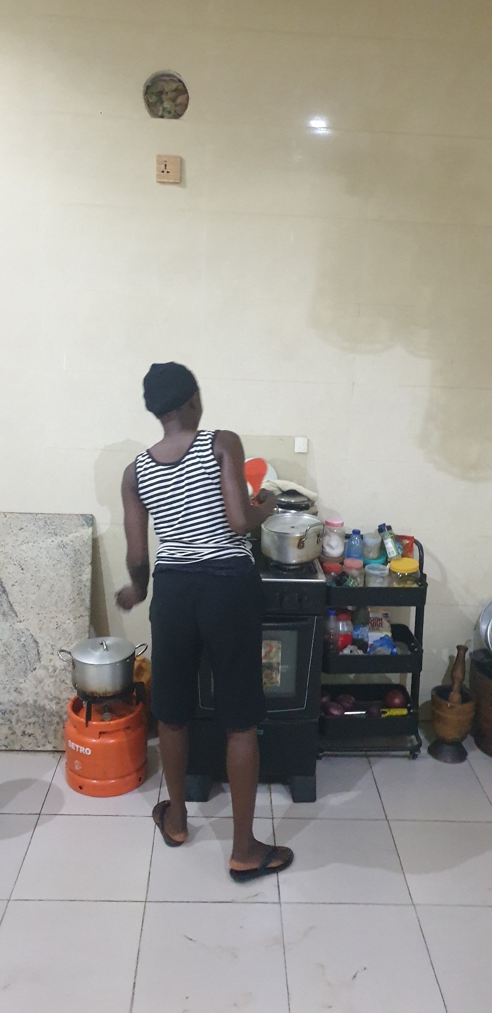 Domestic moments captured in unknown indoor location