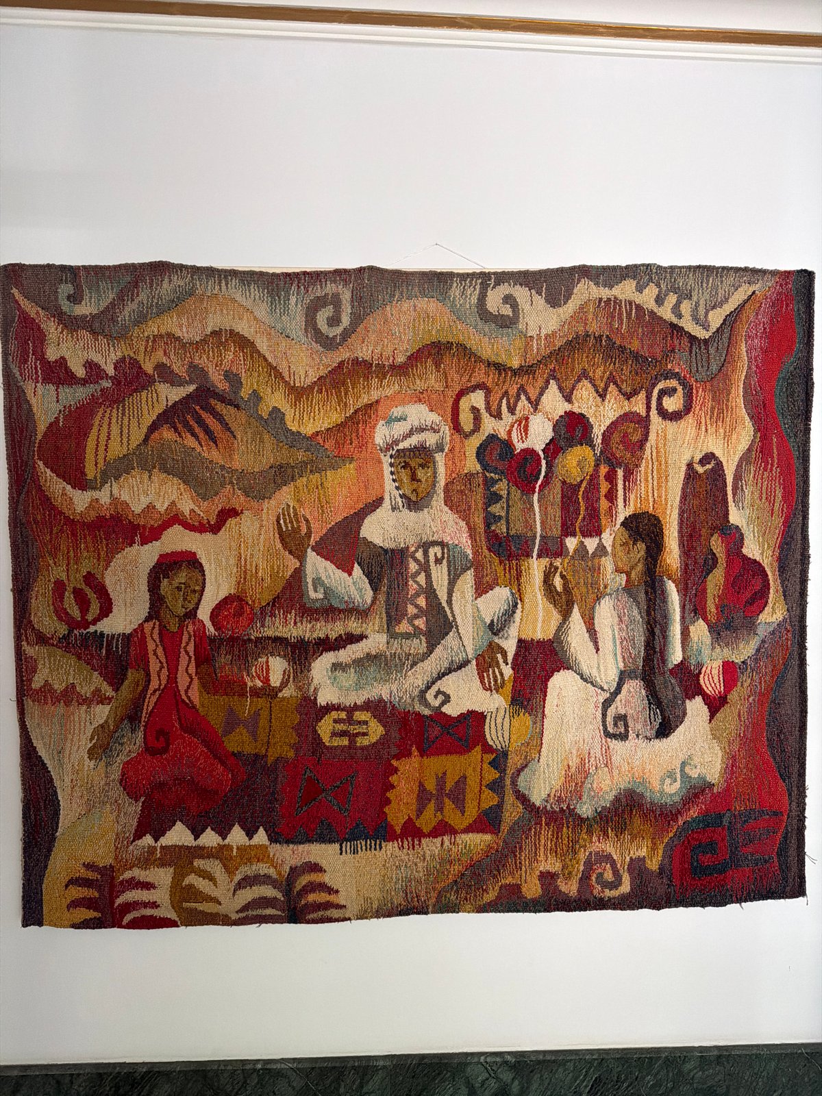 Inside an Ankara museum showcasing Central Asian and nomadic art