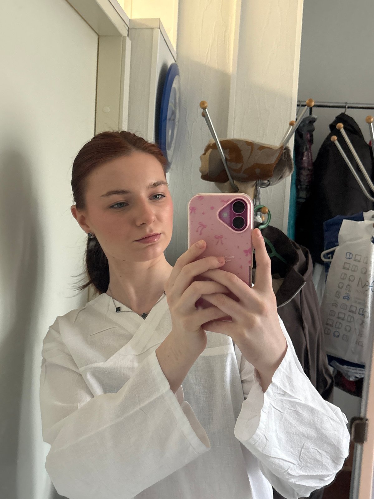Early morning selfies and portraits captured in Saint Petersburg