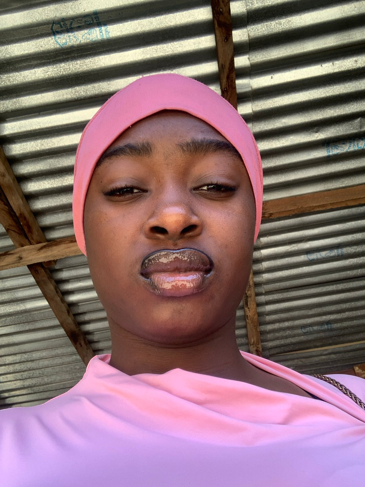 Personal moments captured in pink attire, Rafin Par Nigeria