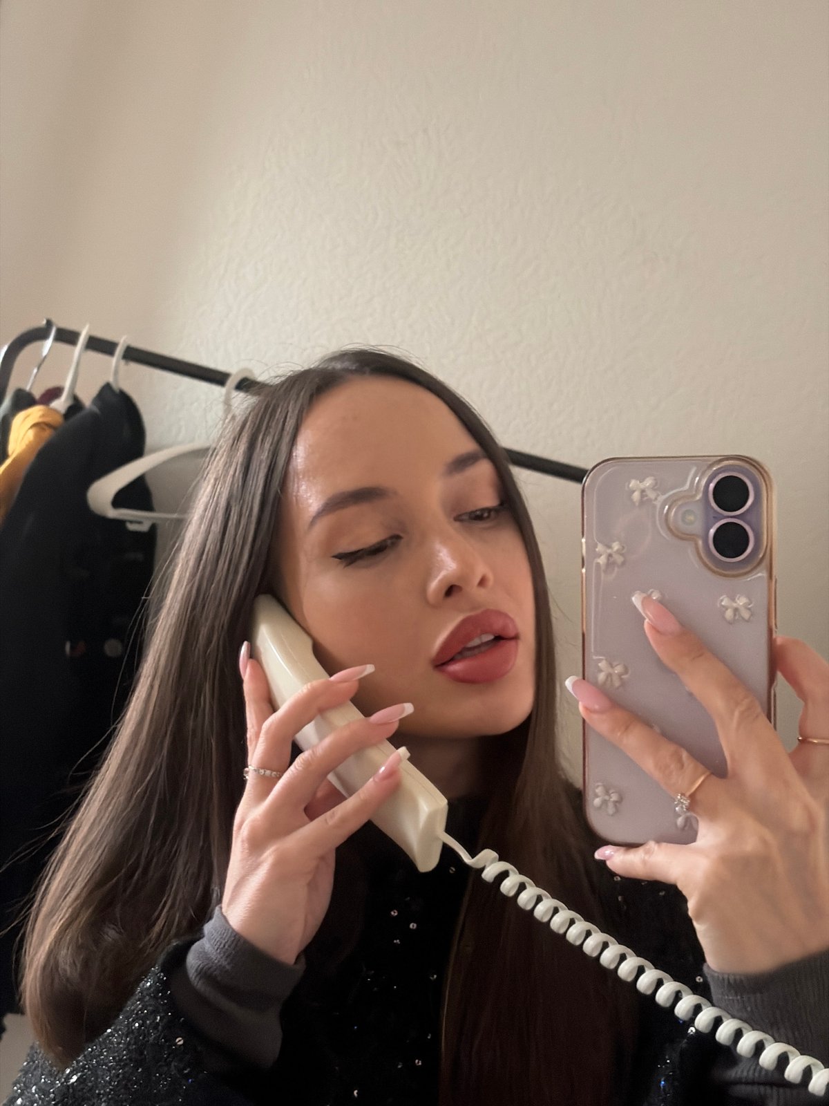 Phone users captured in separate Saint Petersburg locations