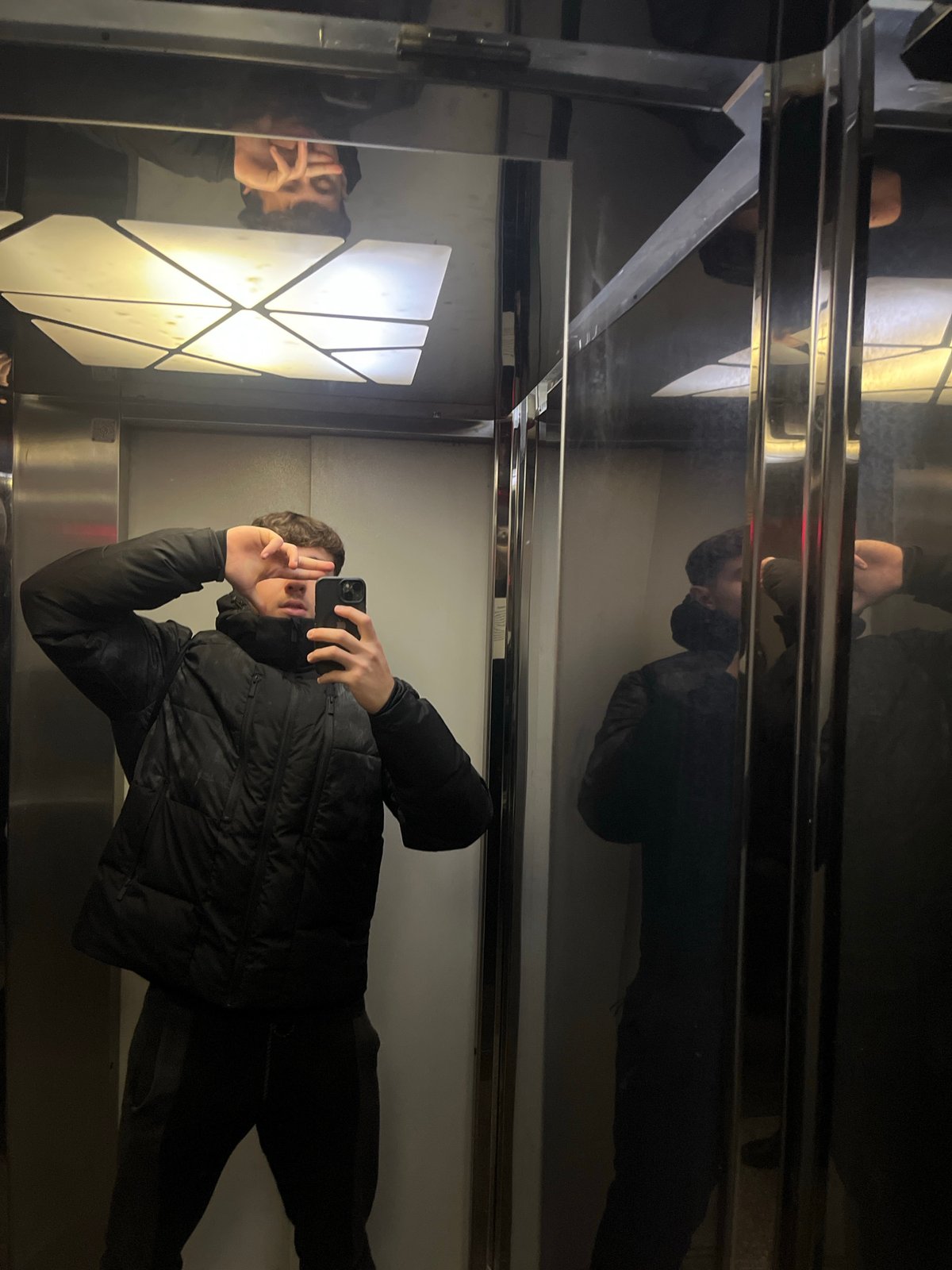 Plovdiv resident documents rainy workday moments