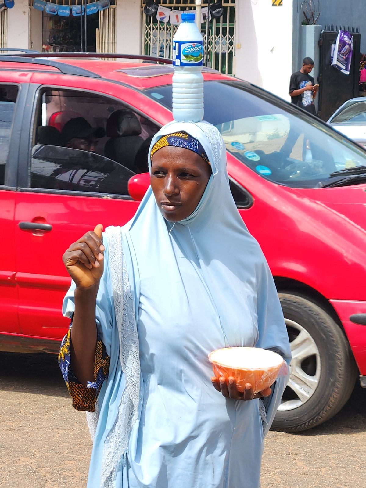 Everyday street and market activity in Jos, Nigeria
