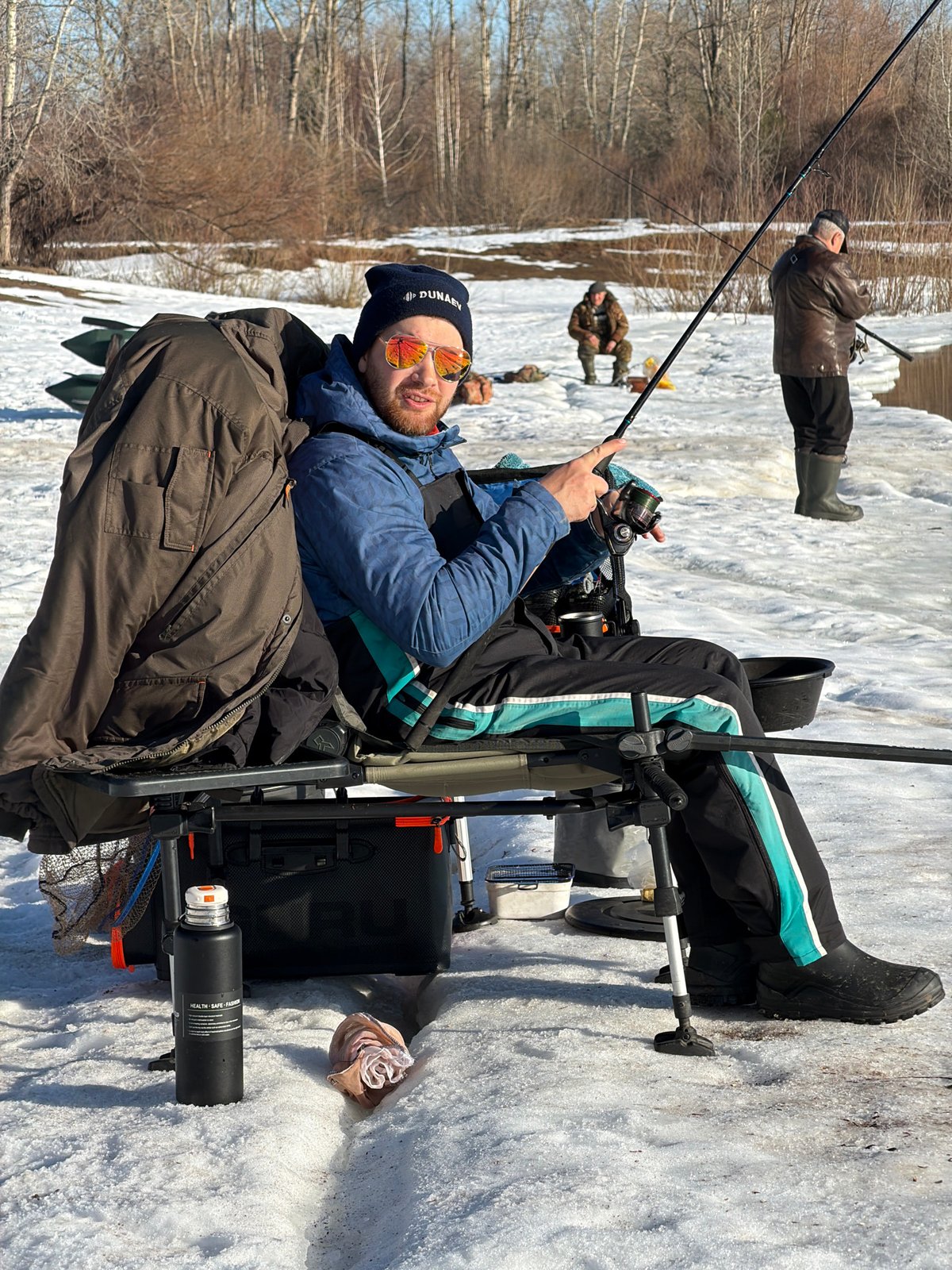 Winter recreation documented across western Russia communities