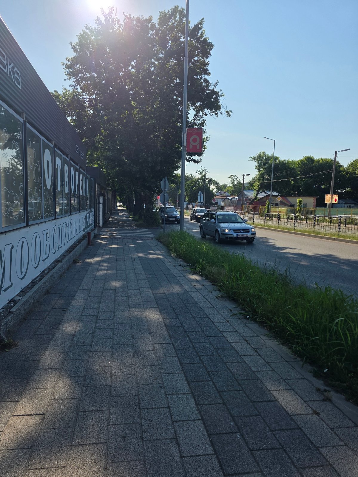 Morning street life documented across Plovdiv, Bulgaria