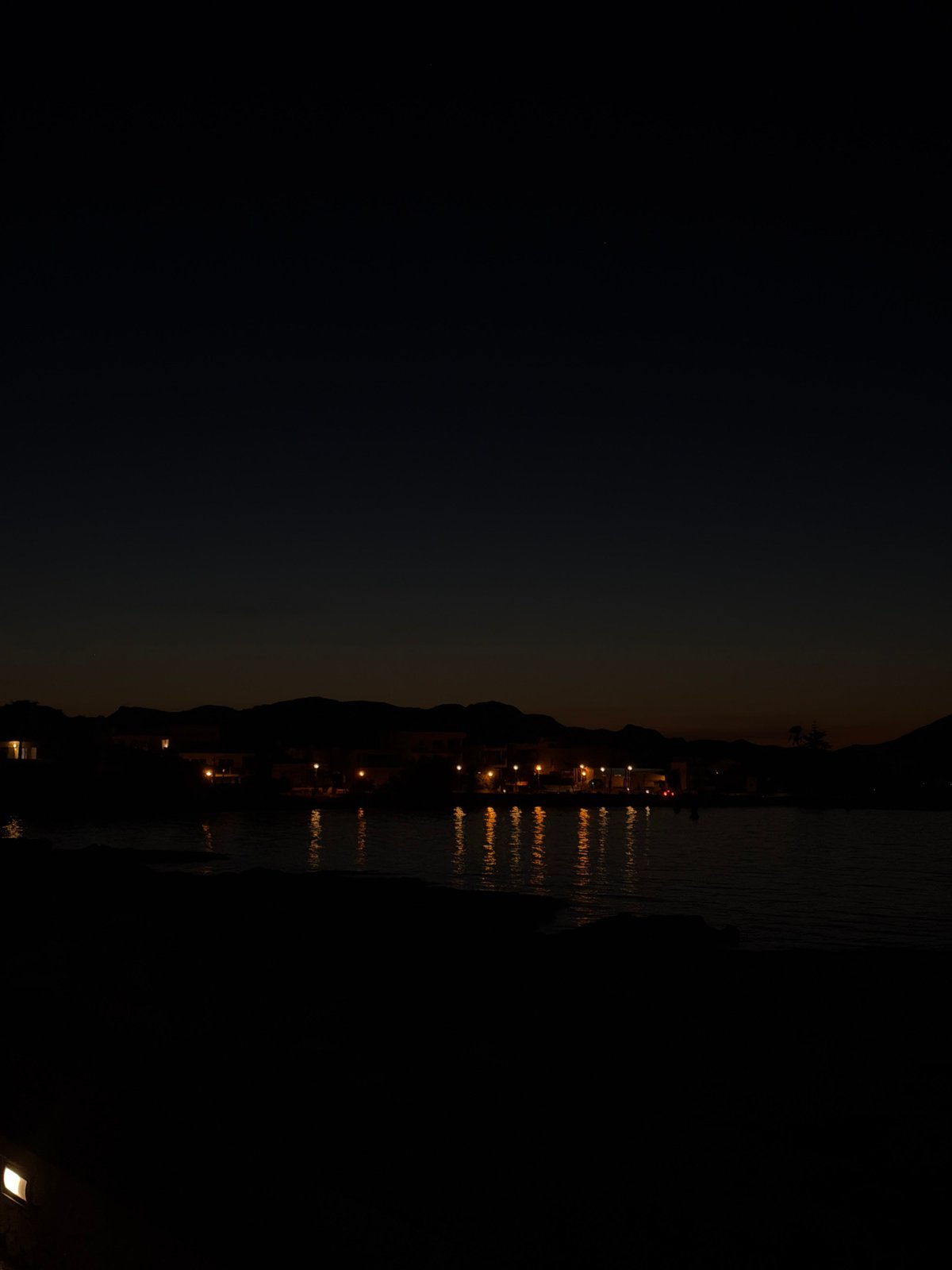 Evening coastal scenes captured across two Spanish towns