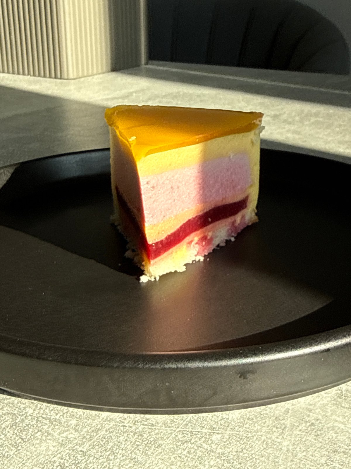 Morning treats documented in Tomilino: dessert, latte, Ring Pop
