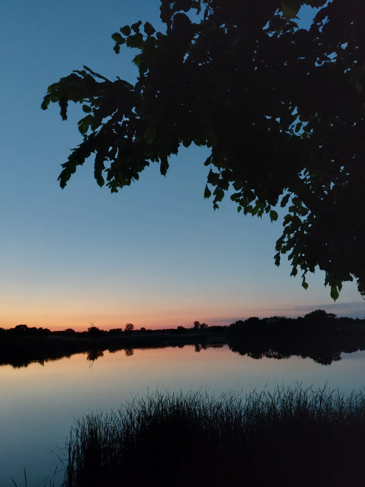 Twilight gathering documented along Ustyvytsia waterfront during summer evening