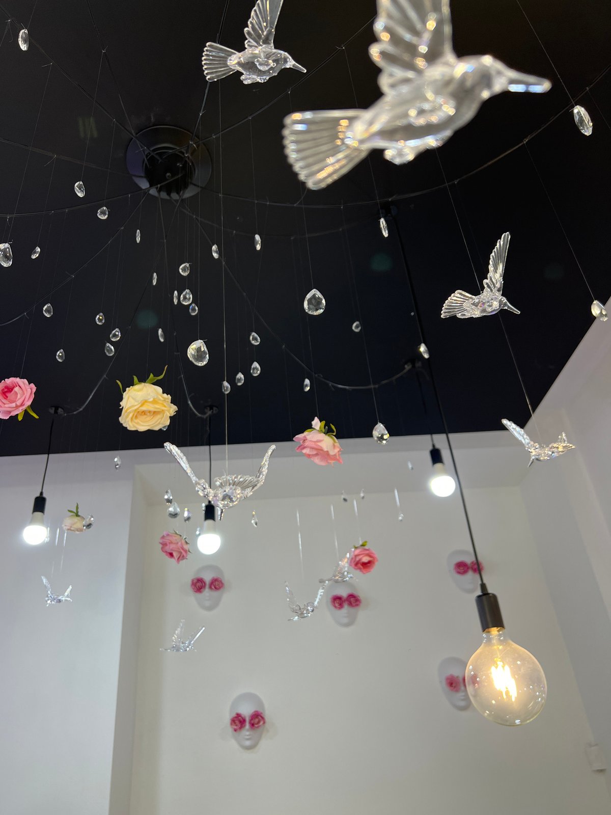 Sofia witness captures indoor art installation, St. George statue