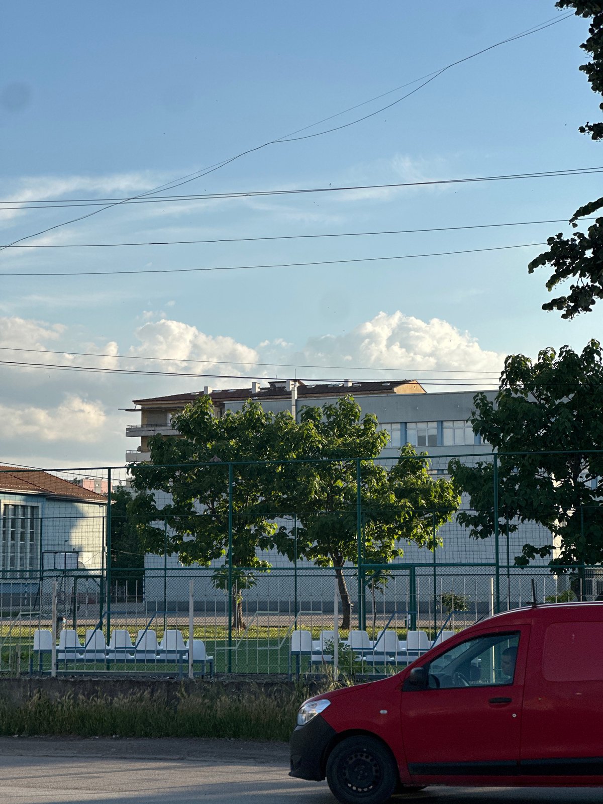 Ordinary street scenes documented in Lovech, Bulgaria afternoon