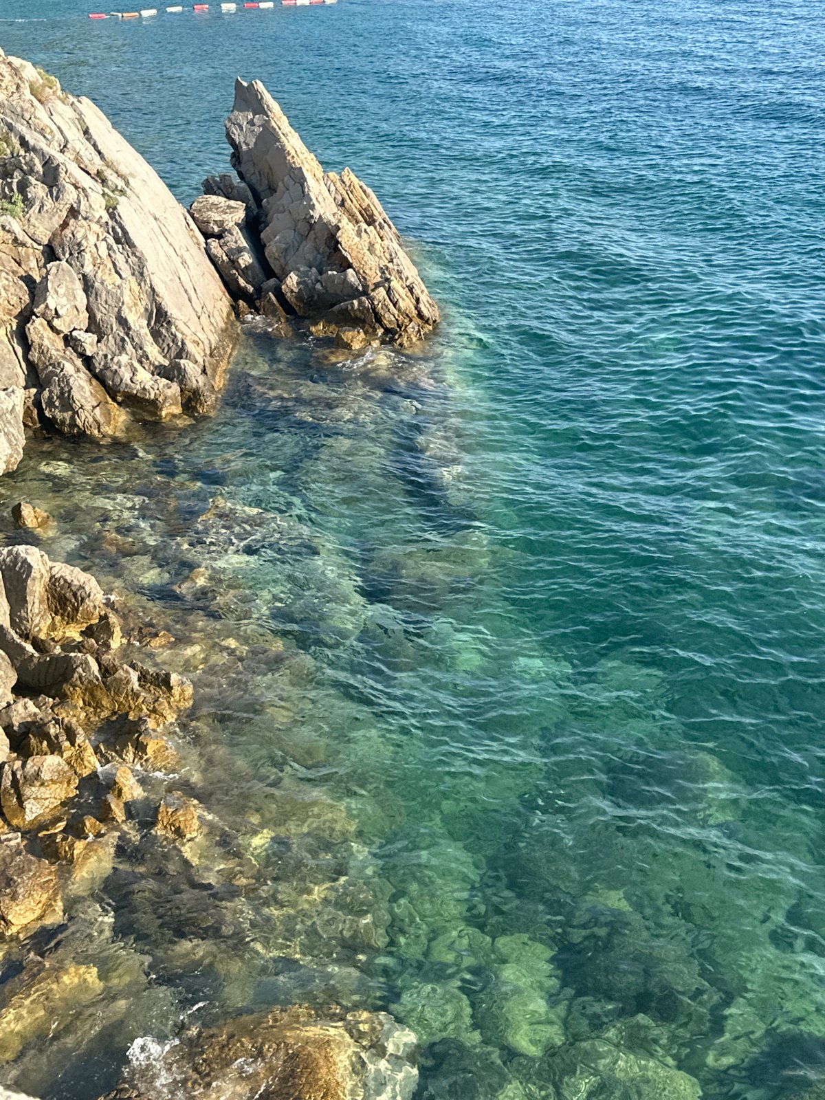 A lazy summer afternoon along the Budva coastline