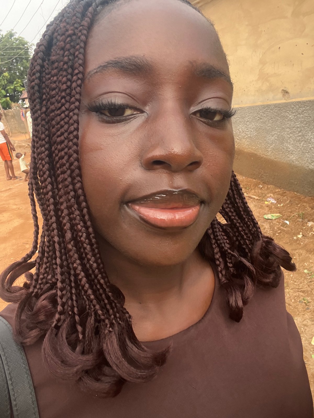 Woman photographed in portrait session in Abuja, Nigeria