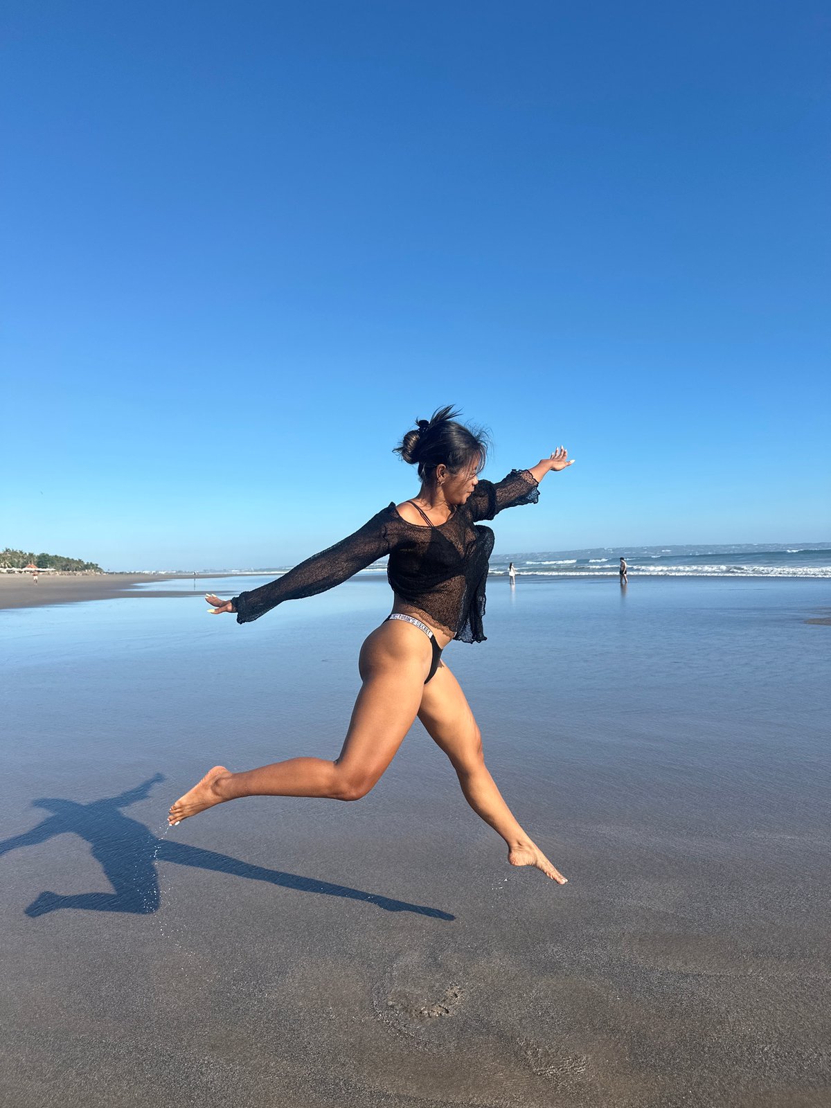 Beach photo session on North Kuta's shoreline, Bali