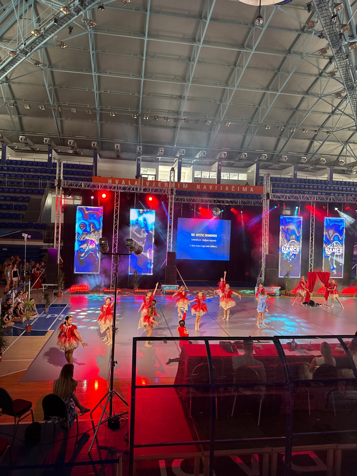 Dance competition fills Topolica Sports Hall in Bar, Montenegro