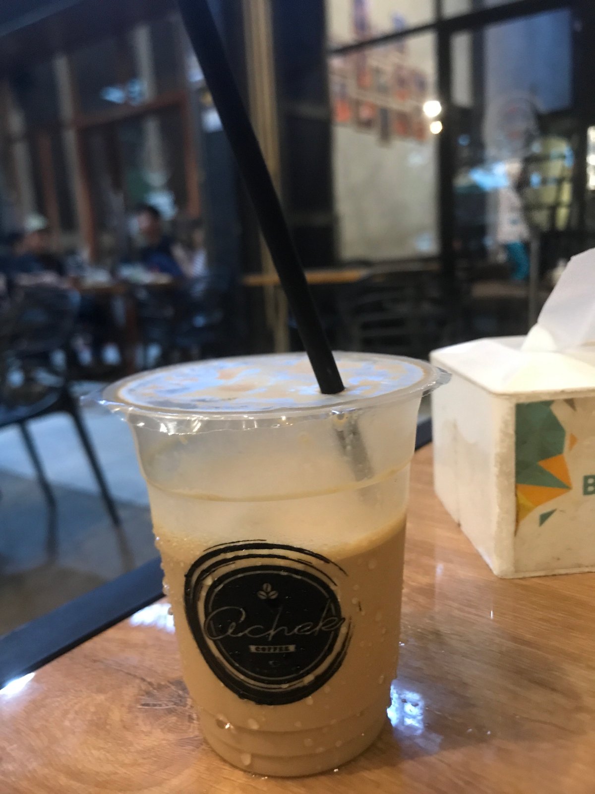 Cache Coffee iced beverage spotted in Lhokseumawe, Indonesia