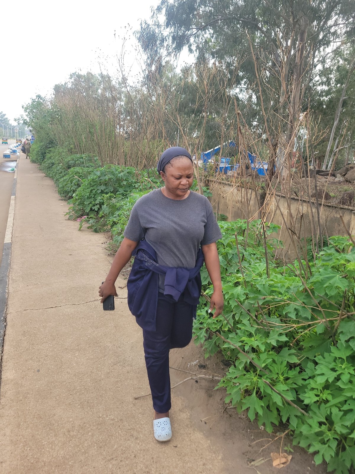 Morning street life documented in Gura Top, Nigeria