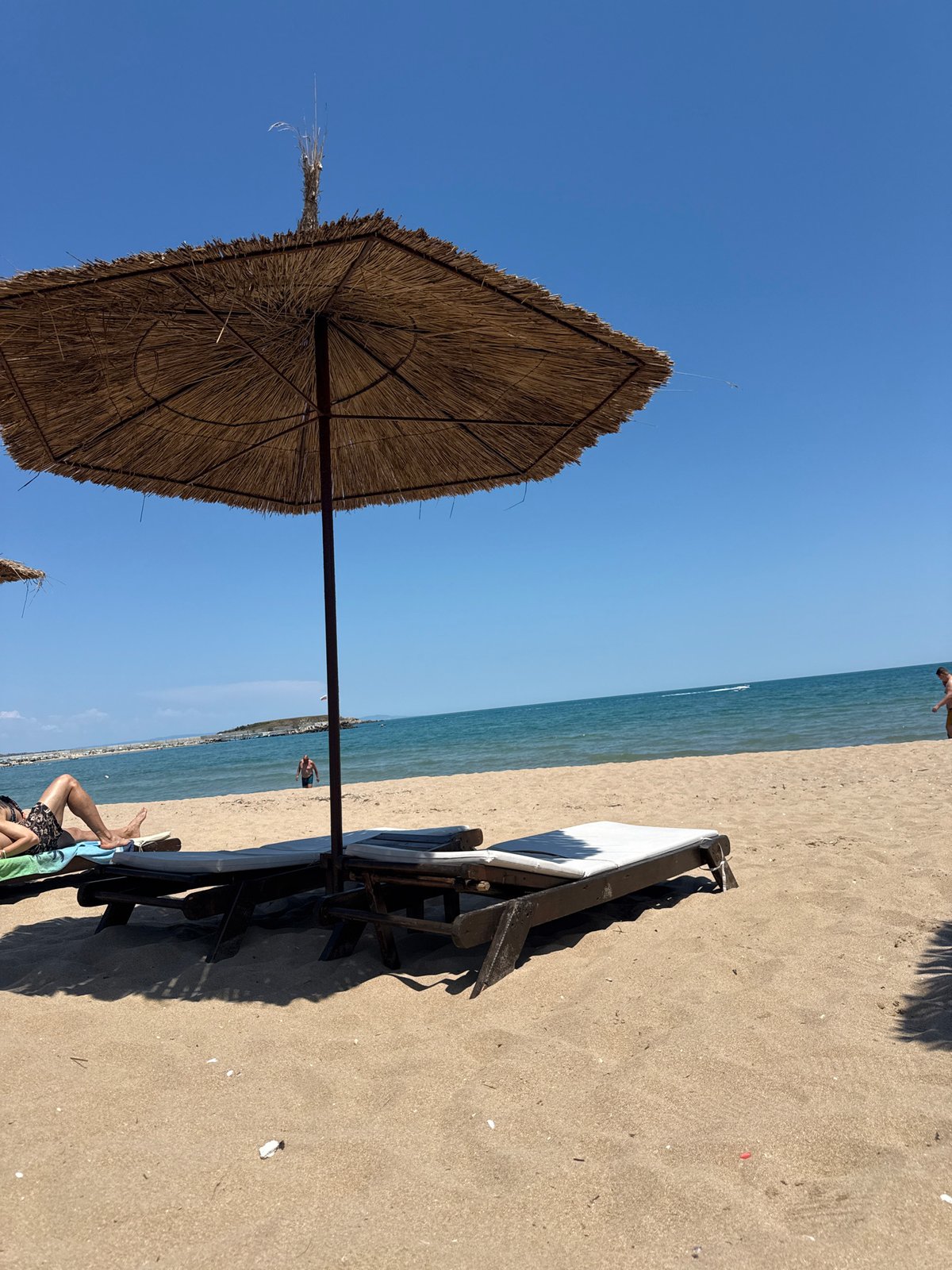 Lazy beach morning in Dyuni, Bulgaria