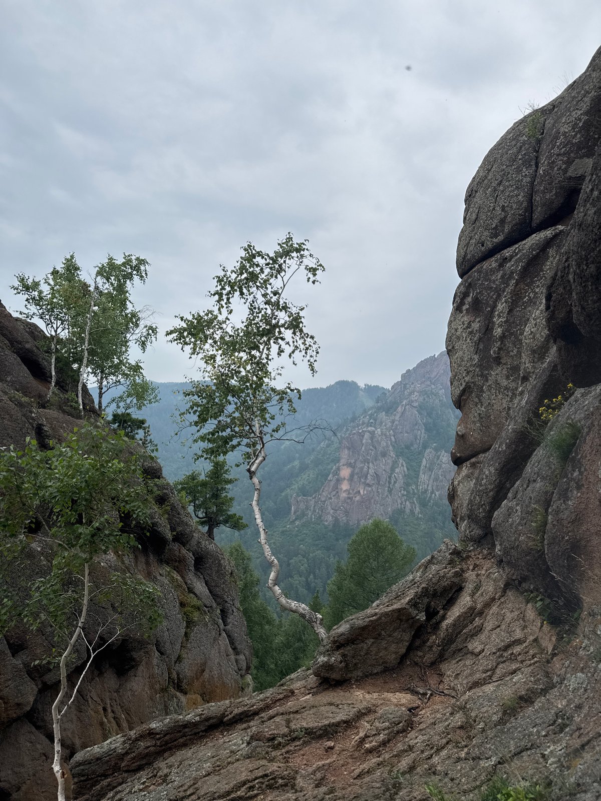 Morning at Stolby Nature Reserve, Krasnoyarsk
