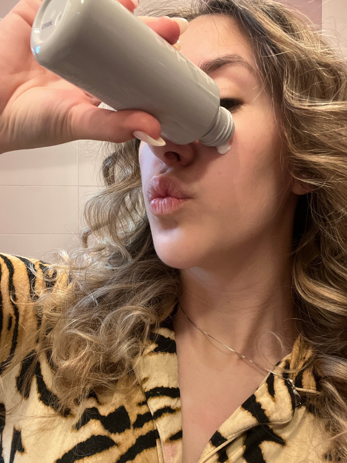 Woman documents complete morning routine in Sofia apartment