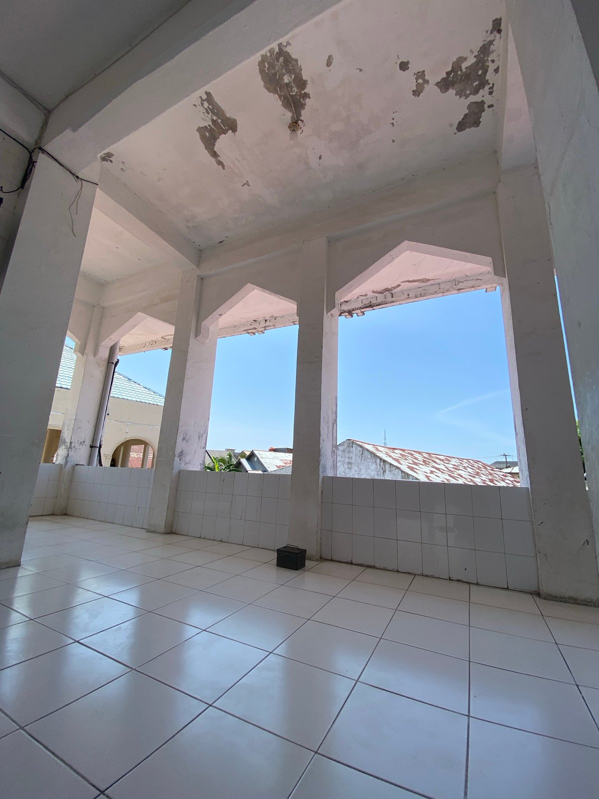 Morning scenes at a mosque in Lhokseumawe, Indonesia