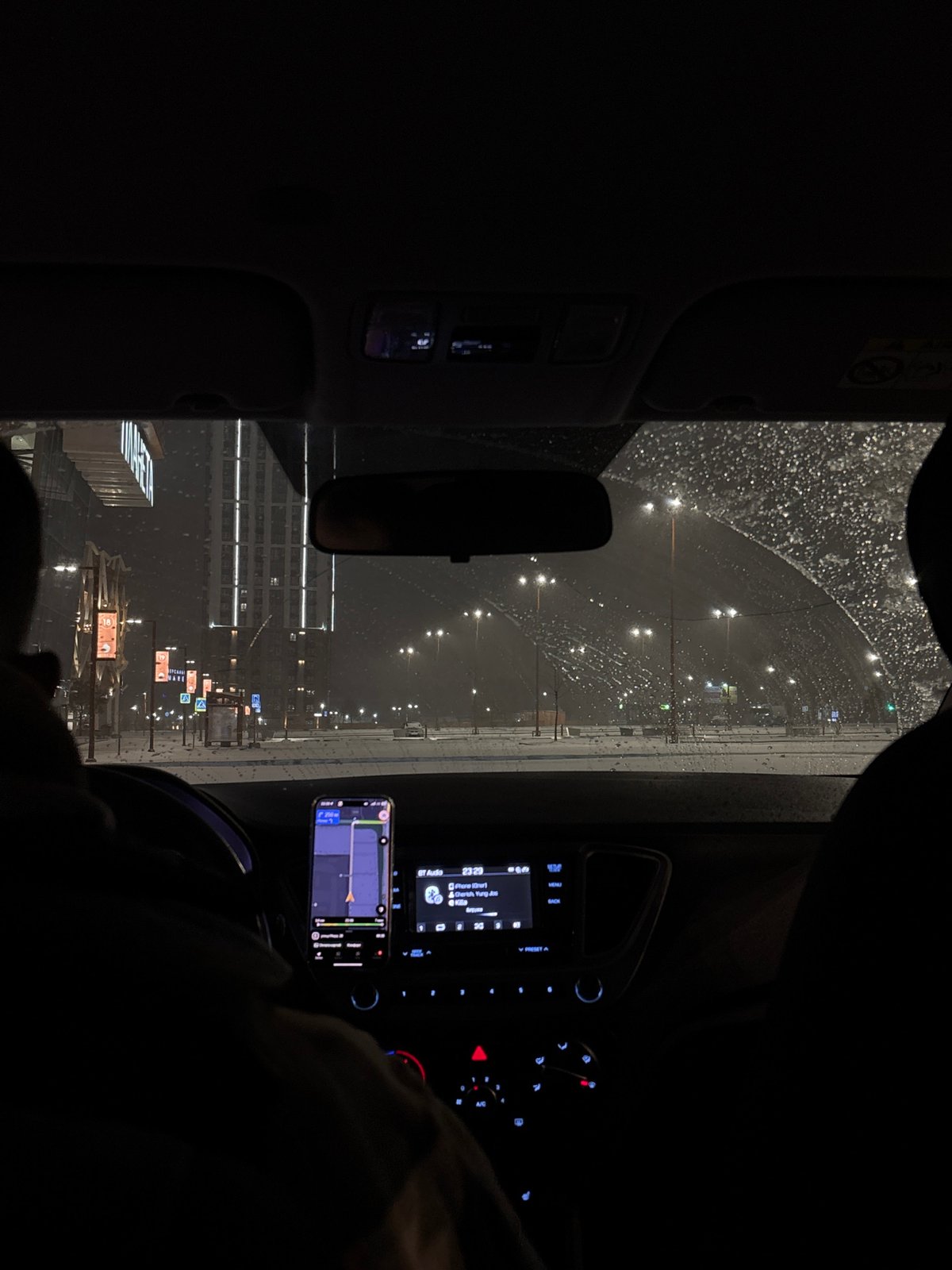 Ordinary evening moments documented across Perm during rainstorm
