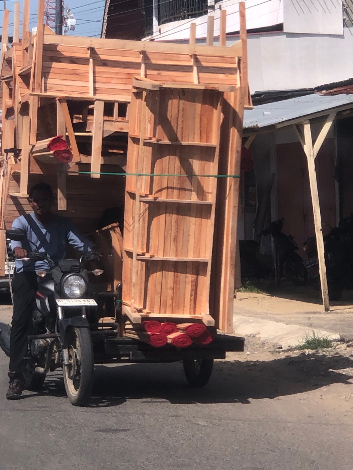 Daily street life documented in Lhokseumawe, Indonesia