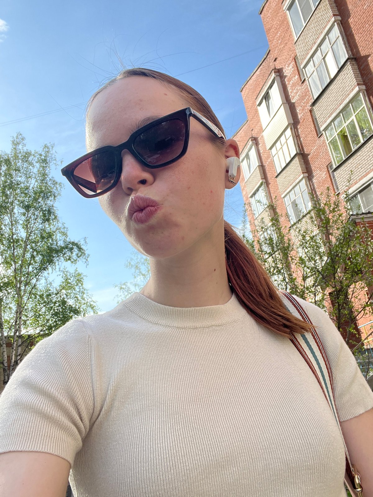 Woman photographed in early morning photo session in Chaikovsky