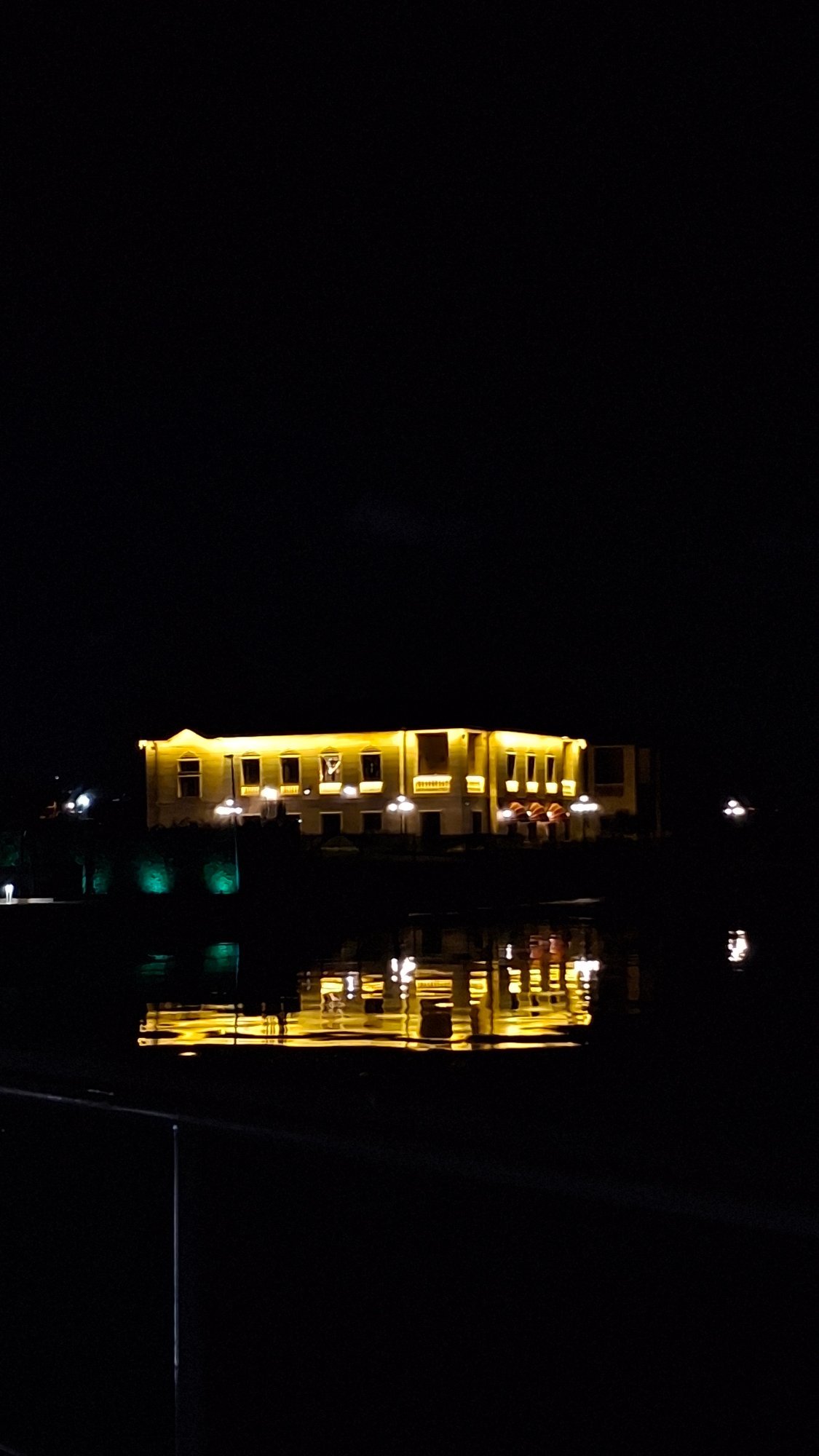 Nighttime waterfront scenes documented in Казашко, Bulgaria