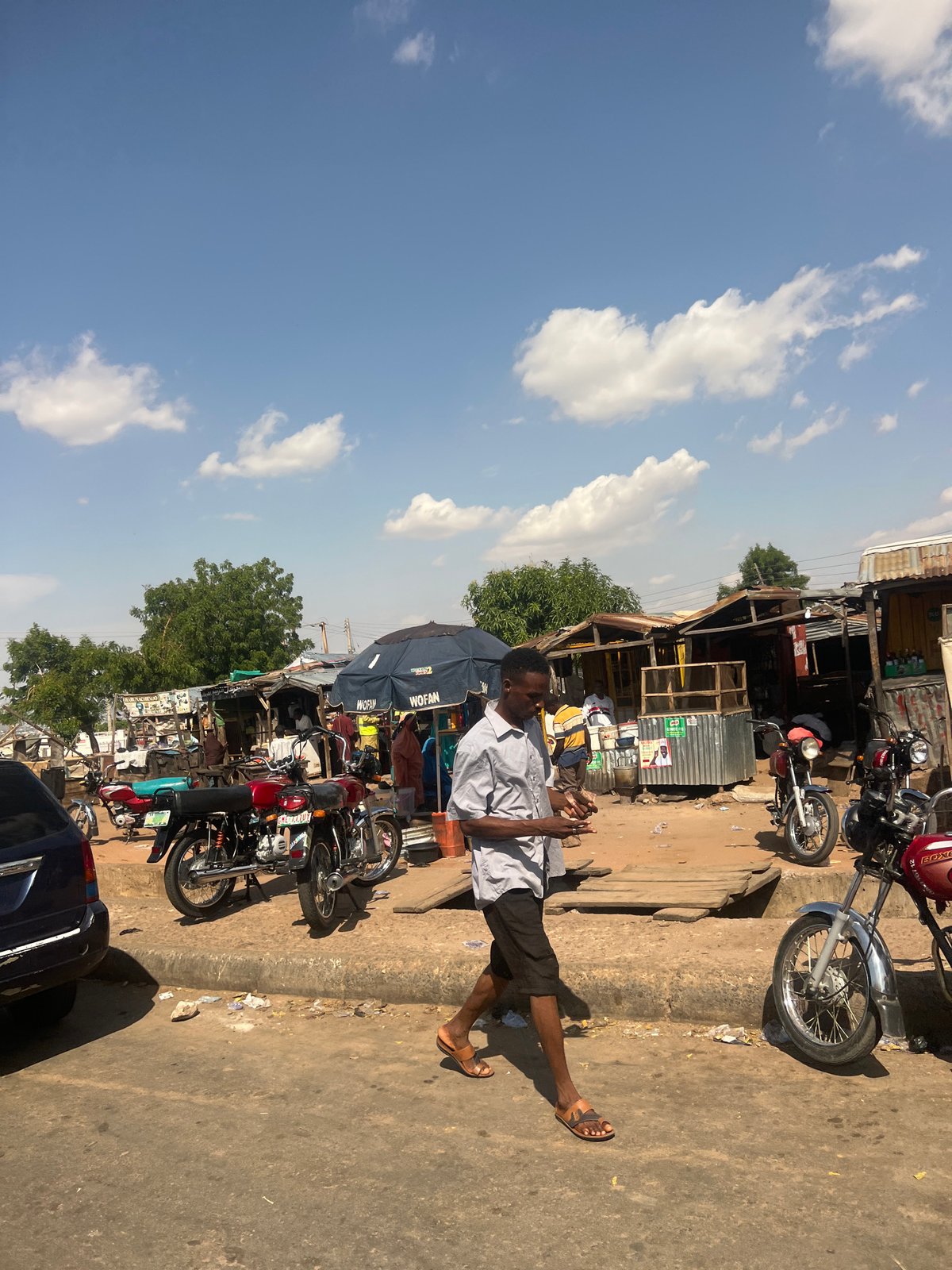 Daily street life documented across Gombe, Nigeria markets and stations