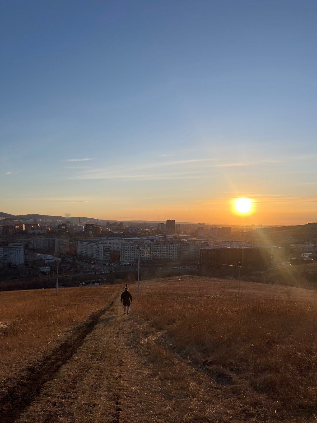 Undescribed media captured in Krasnoyarsk, Russia