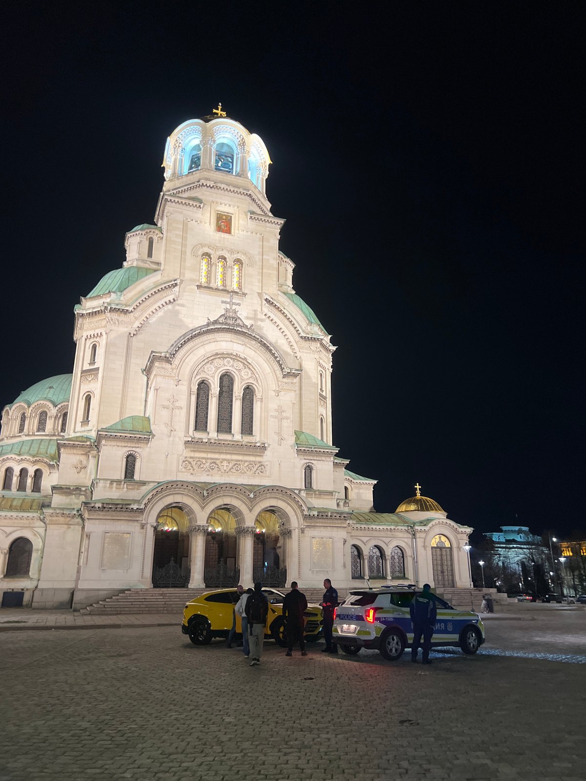 Sofia witnesses capture cathedral scene, sunset over Bulgarian capital