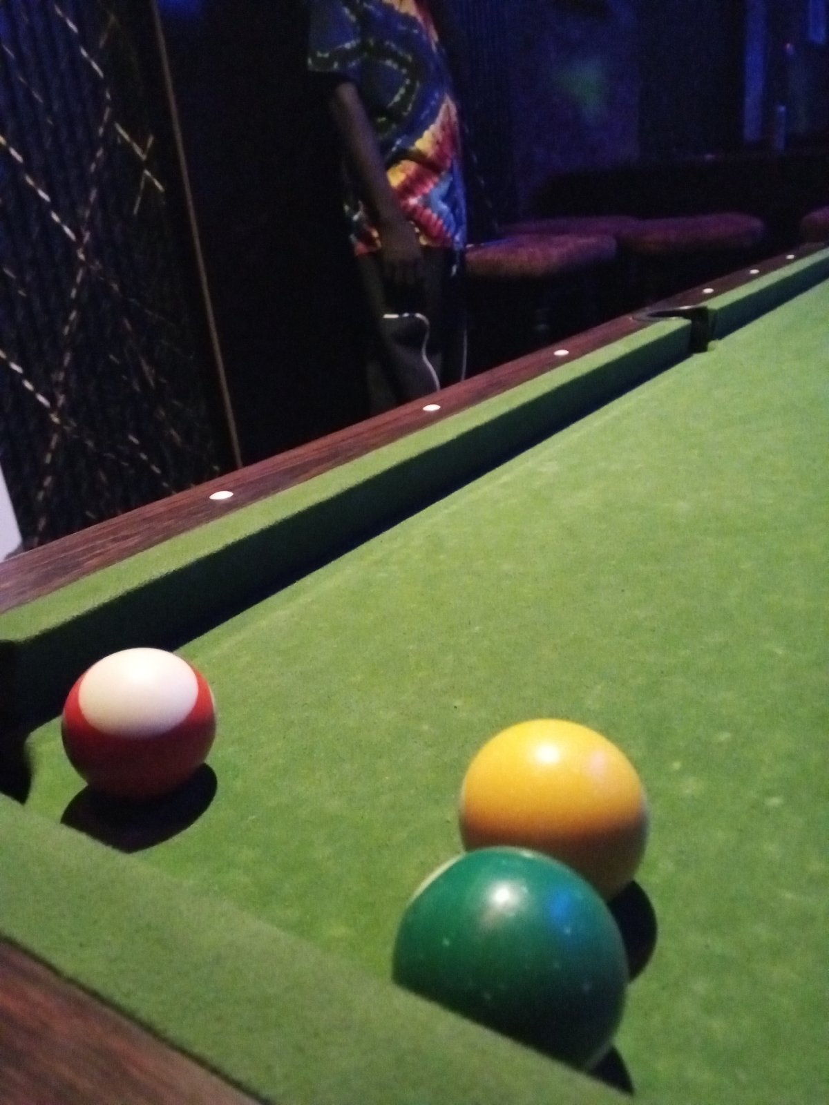 Evening pool games captured at Lokoja entertainment venue