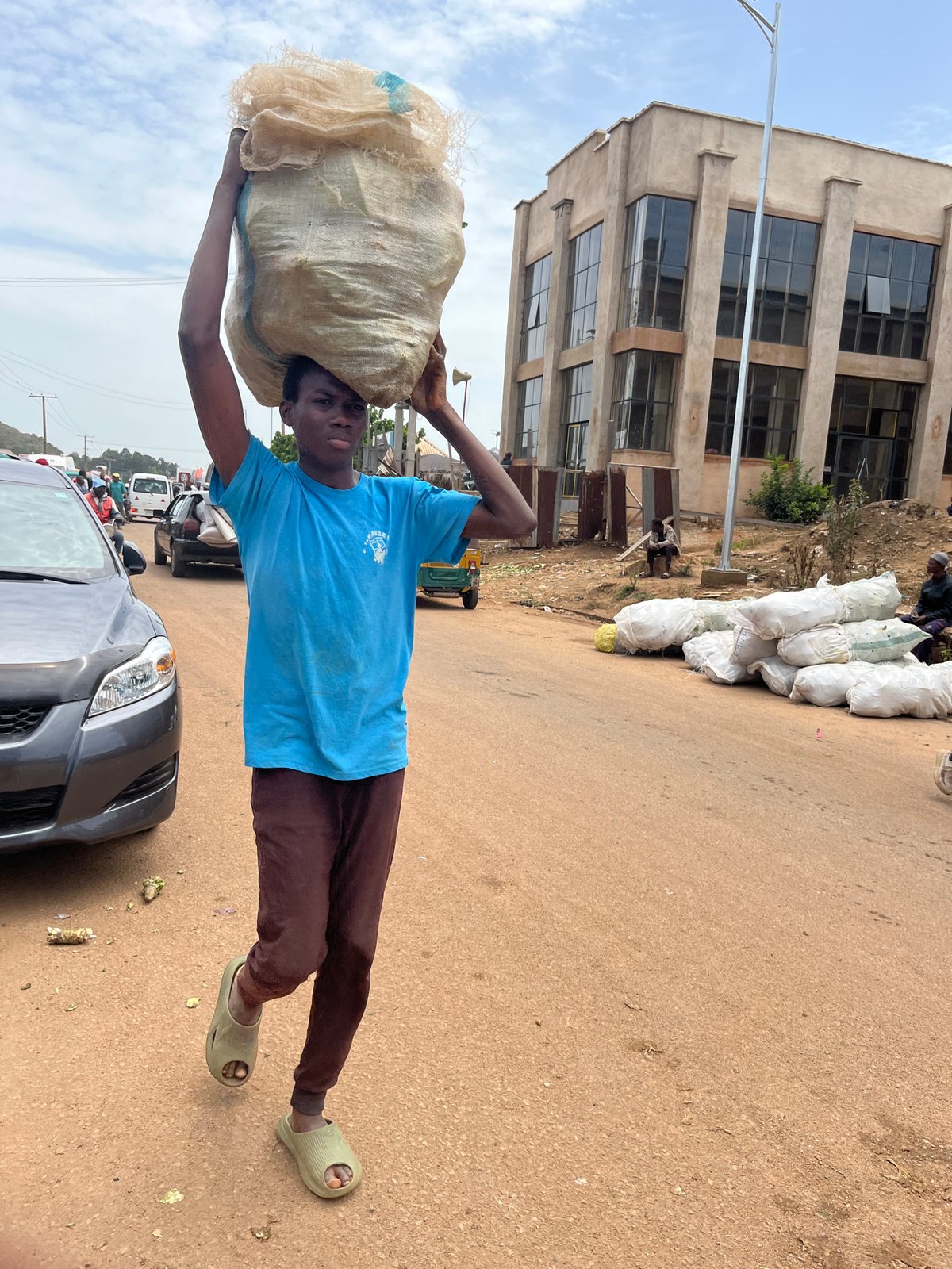 Market day in full swing at Gura Top, Nigeria