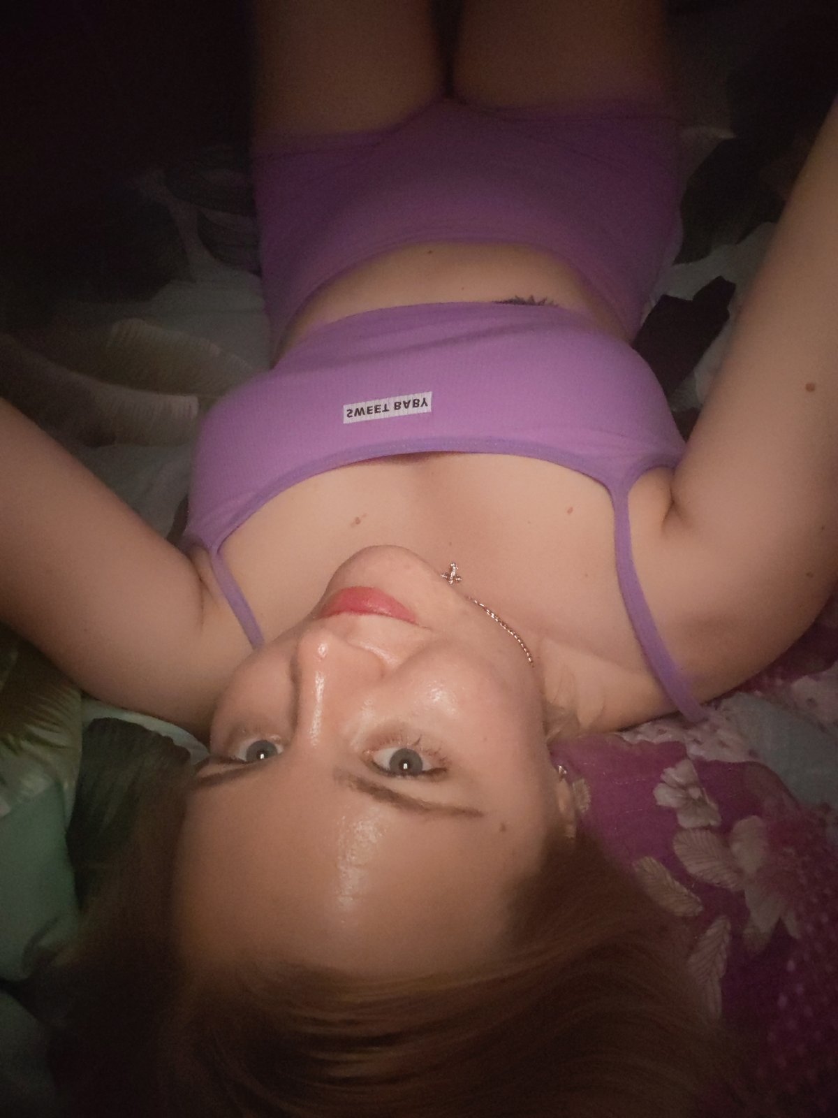 Woman photographed in private setting in Izhevsk, Russia