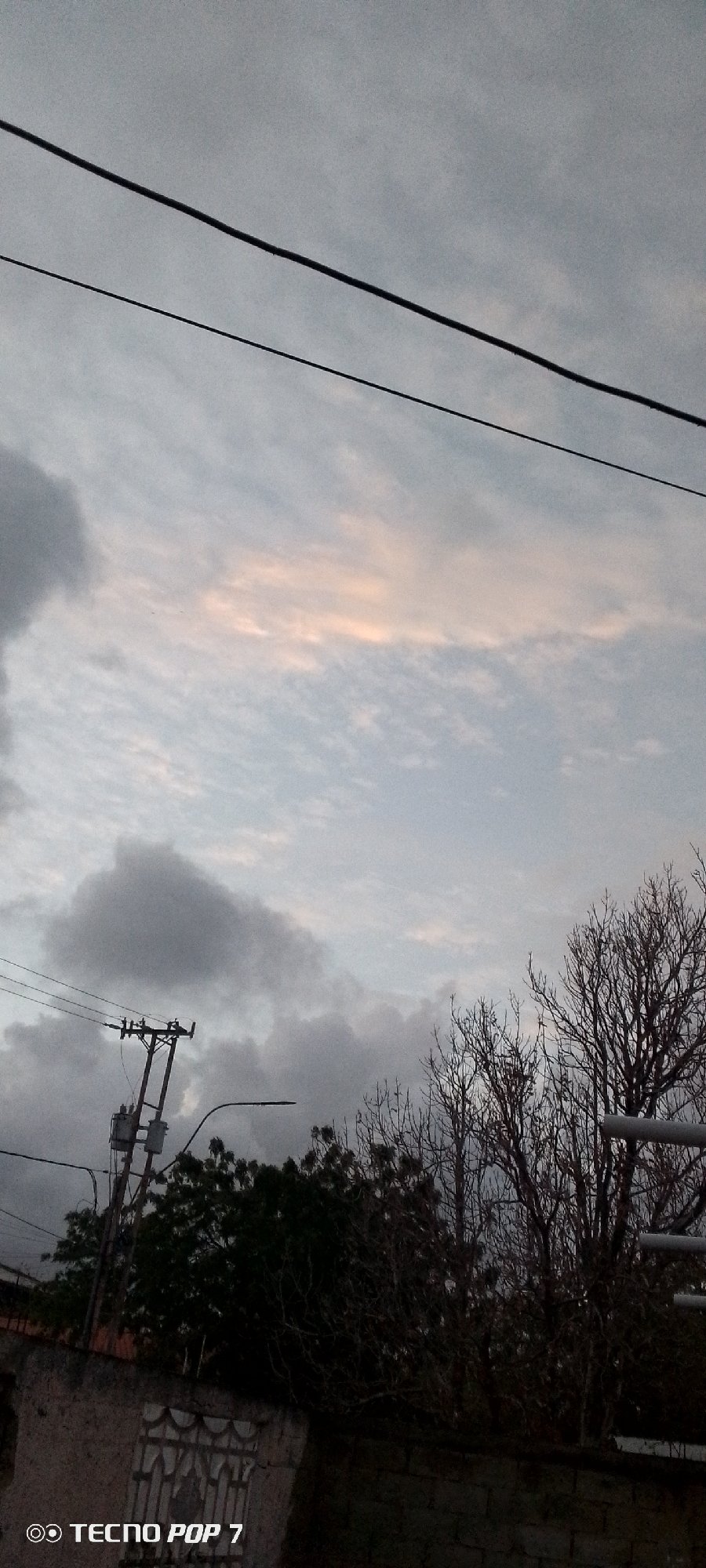 Overcast skies documented across Altagracia Venezuela neighborhood