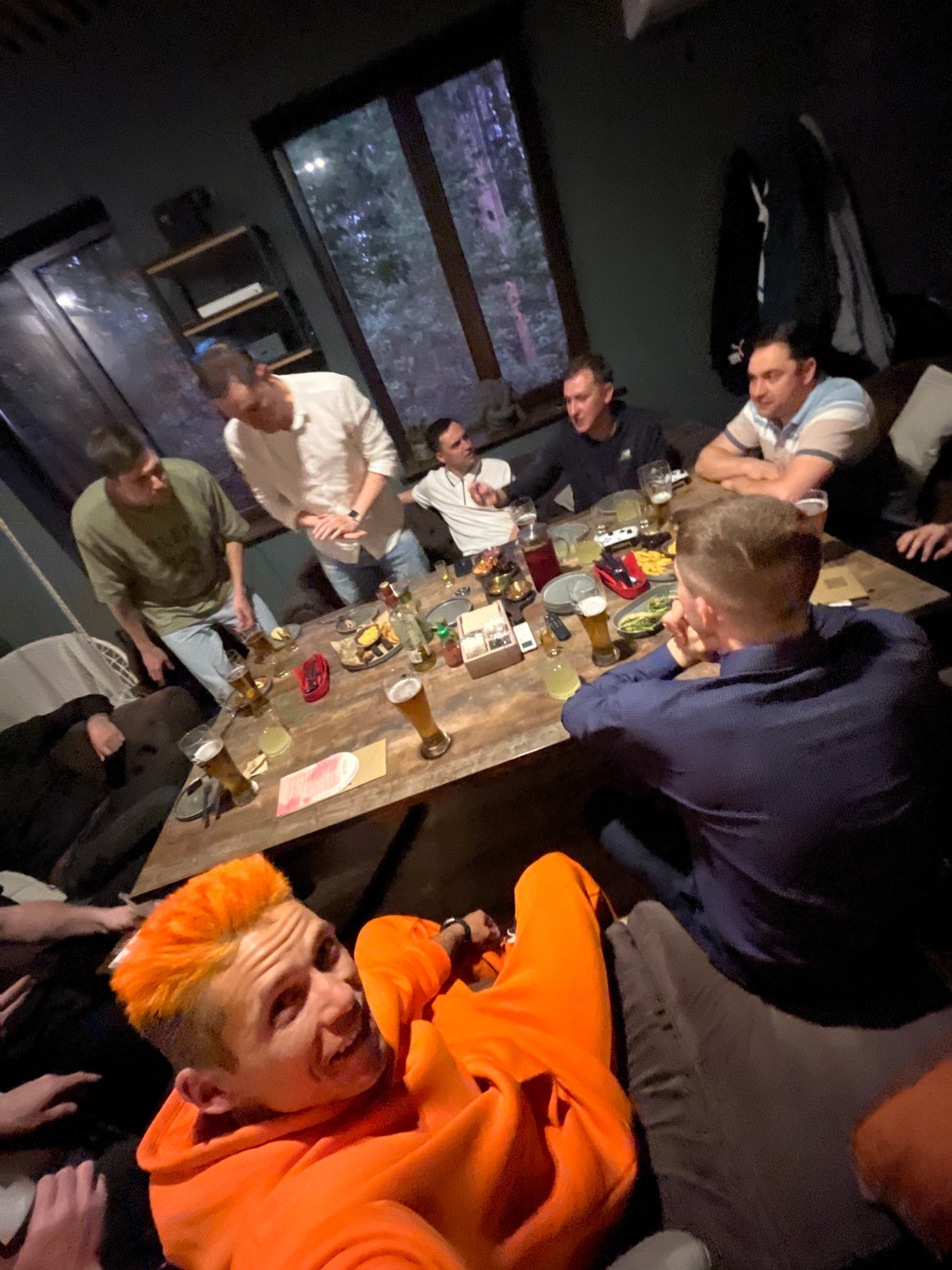Social gatherings and selfie videos captured in Chaikovsky, Russia