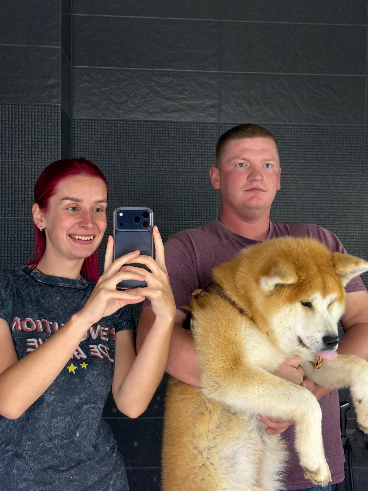 Rotated top-down selfie from Chaikovsky, Russia