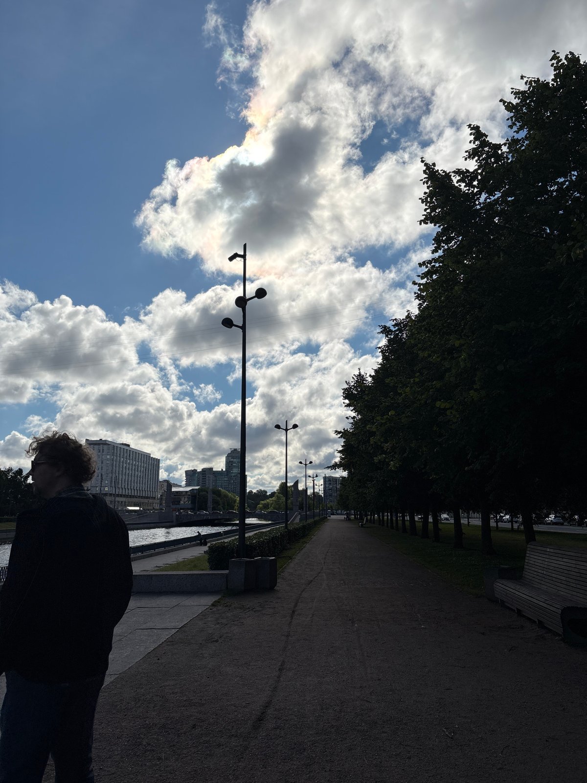 Along Saint Petersburg's canals and riverfront on a summer morning
