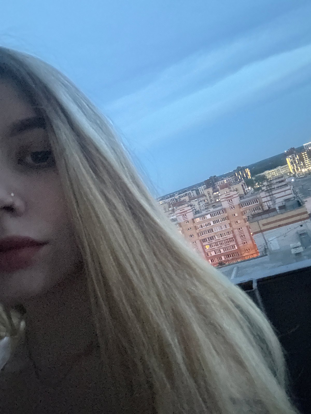 Disney art project and home evening, Omsk rooftop views