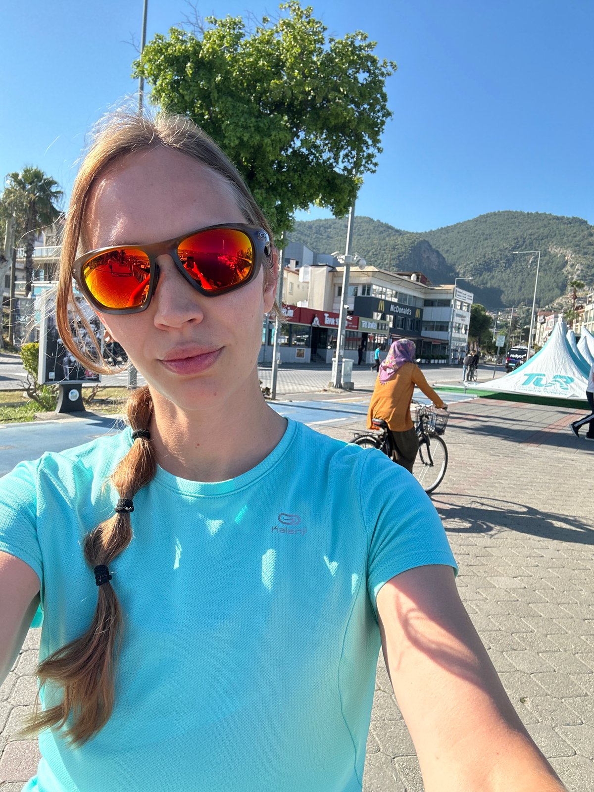 Morning activities documented across Fethiye, Turkey harbor and parks
