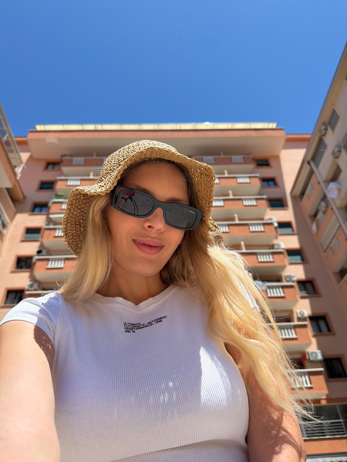Slow morning in Budva: coffee, selfies, and Adriatic views