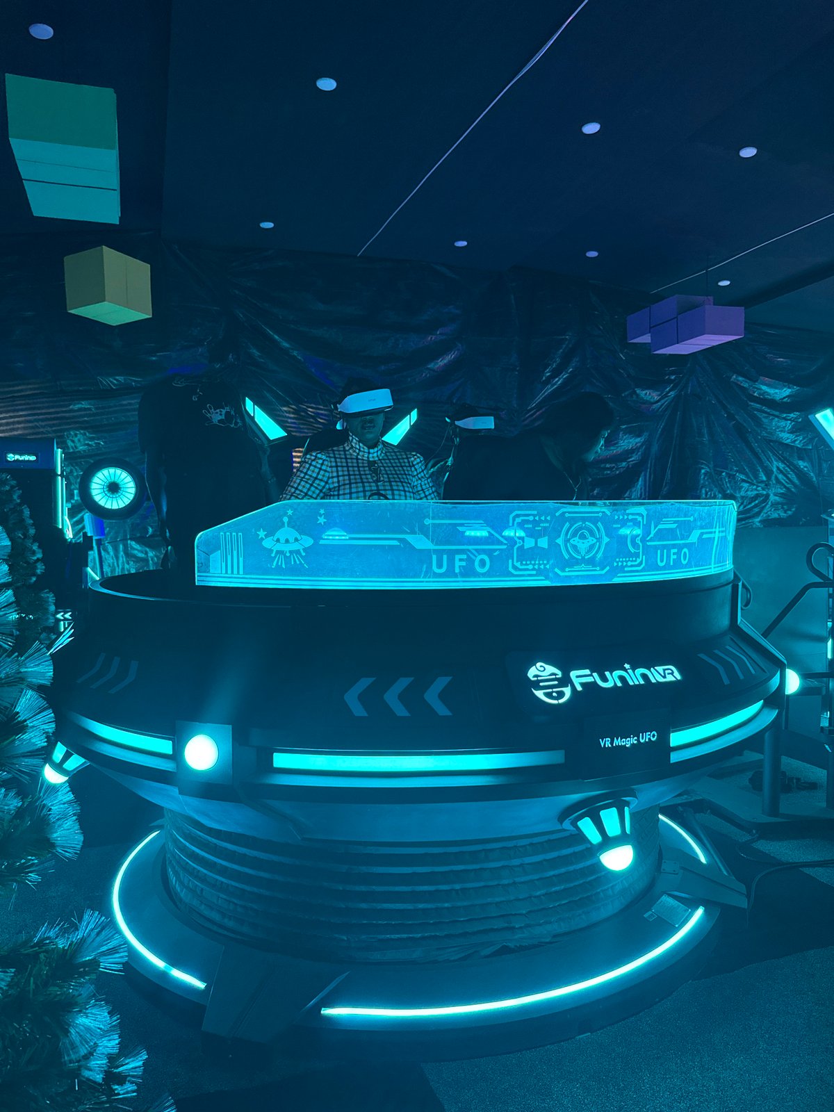 Evening out at Farm City VR Arcade in Abuja