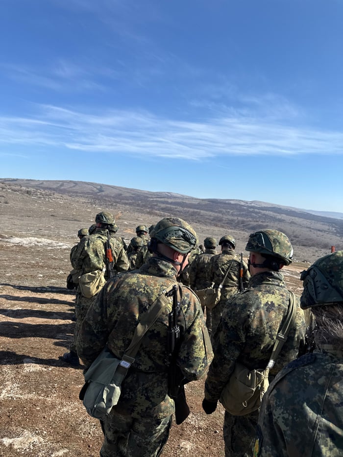 Military personnel observed on terrain in Opitsvet, Bulgaria