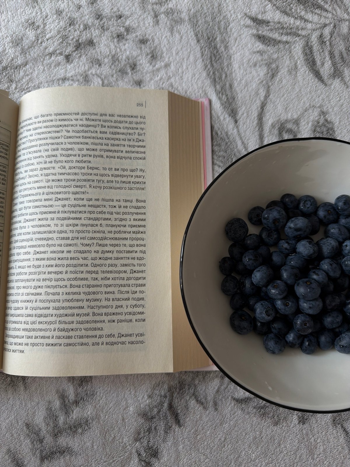 Lazy afternoon in Kyiv: cats, books, blueberries, and a park